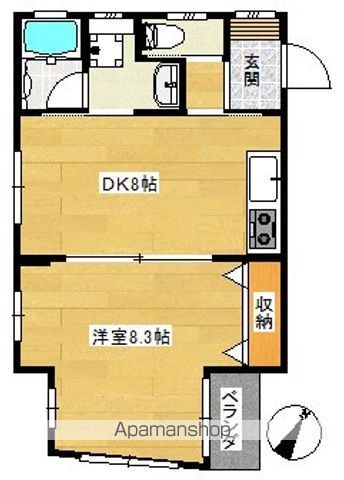 アウルマンションの間取り写真