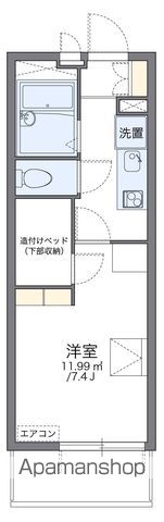 レオパレス幸一の間取り写真