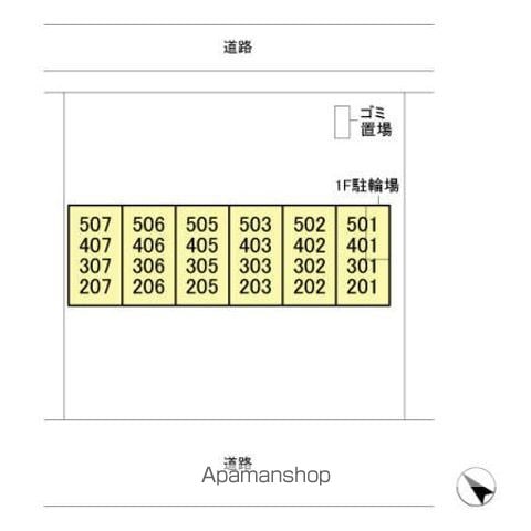 レジデンスＪＯＫＯ 201 ｜ 千葉県千葉市緑区おゆみ野２丁目17-3（賃貸マンション2LDK・2階・61.80㎡） その25