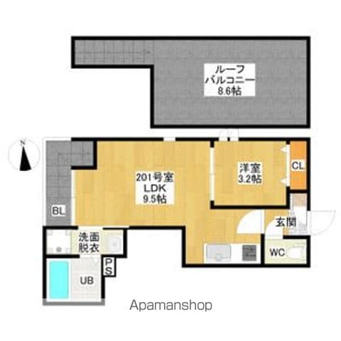 GRANDTIC志賀本通南の間取り写真