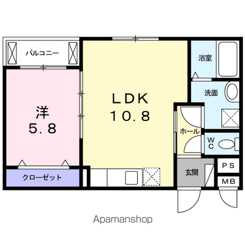 NATURALーMAISONの間取り写真