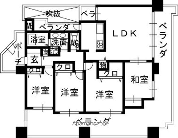 DO鶴見の間取り写真