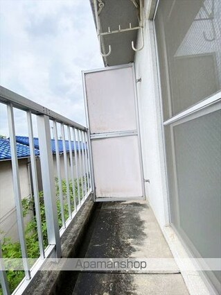 岡山県倉敷市中庄[1K/18.72m2]のバルコニー