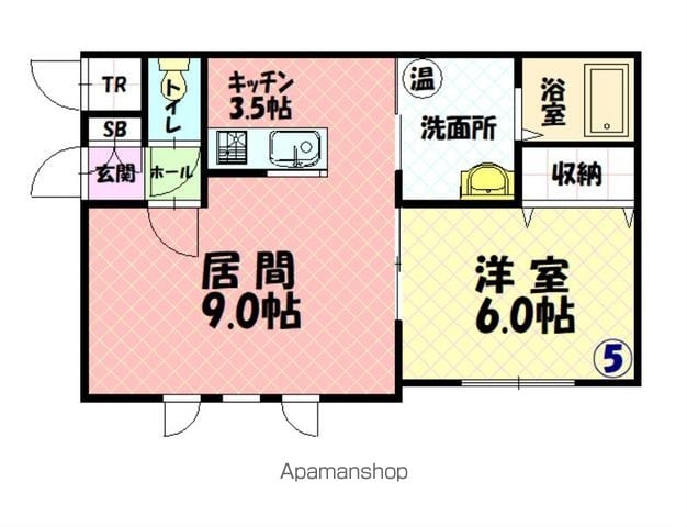 JEUNESSEの間取り写真