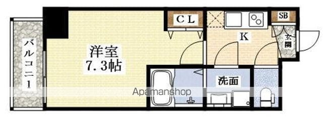 S−RESIDENCE新大阪WESTの間取り写真