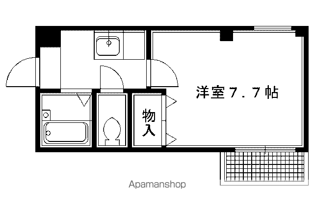ラフィーネ一乗寺の間取り写真