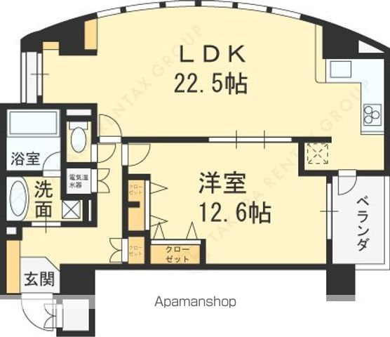 グレンパーク梅田北の間取り写真