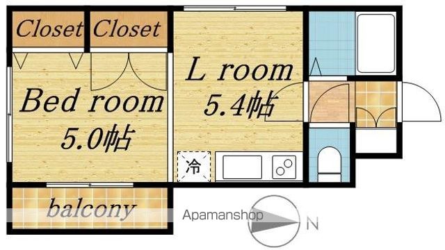 プレサント南2西19の間取り写真