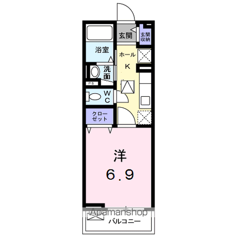 HERMITAGEの間取り写真