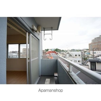 神奈川県横浜市南区井土ケ谷中町[1R/21m2]のバルコニー