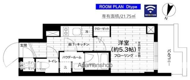 ステージファースト千葉中央の間取り