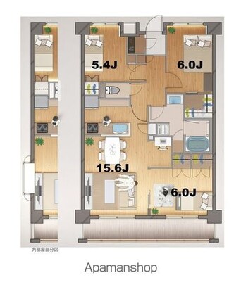 ステラメゾン田端[3LDK/75.02m2]の間取図