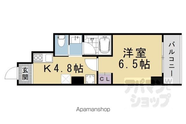 VINE OAK 中京区竹屋町計画の間取り写真