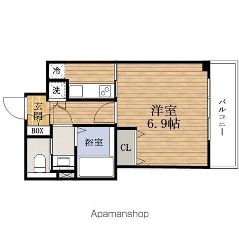 エイペックス中之島南の間取り写真