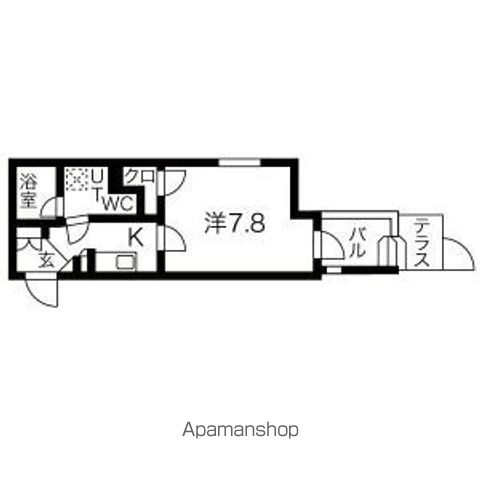 【ディアレイシャス下高井戸の間取り】