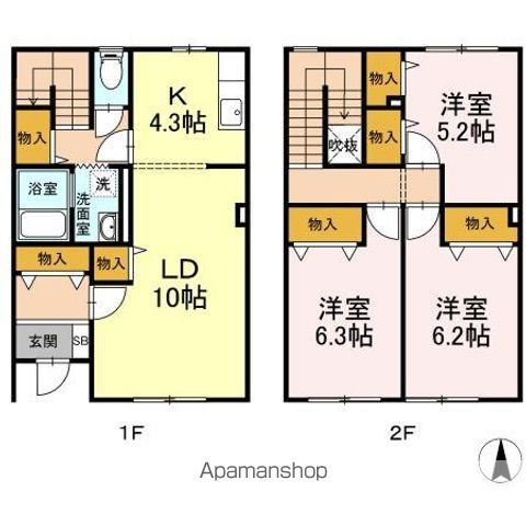 detached 北海道河東郡音更町木野大通東１７丁目2-95

地図を見る