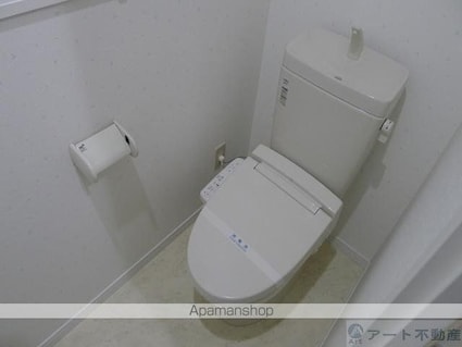 ひかりハイツ石手川[2LDK/55.41m2]のトイレ