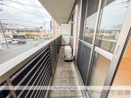 ユキコート斎院[2LDK/61.18m2]のバルコニー