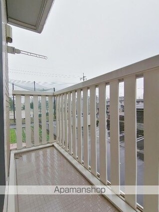 プリムローズ　ベル　Ａ棟[3LDK/88.95m2]のバルコニー