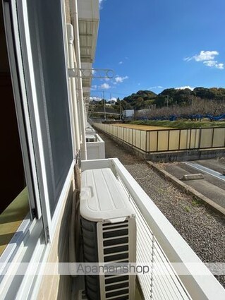 レオパレスかたおか[1K/23.61m2]のバルコニー