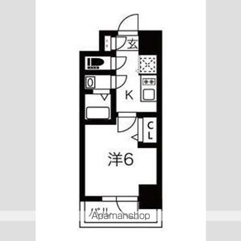 エスリードレジデンス大阪福島フロントの間取り写真