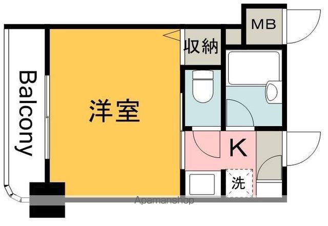 比治山エコテラスの間取り写真