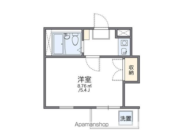 【中野区野方のアパートの間取り】