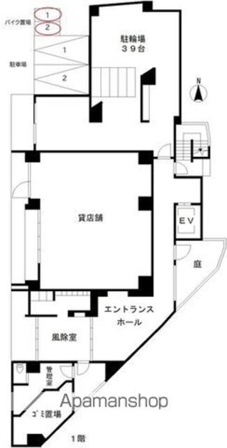 東京都世田谷区若林２丁目[1K/25.15m2]のその他内装