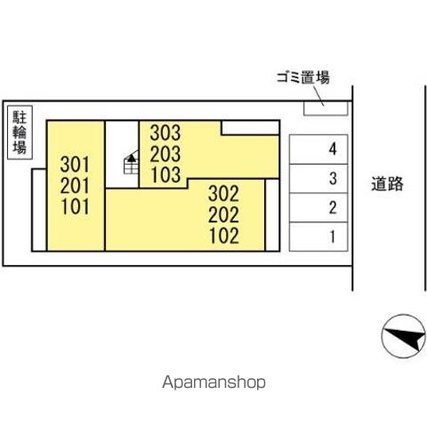 Ｓ＆Ｔ　ＧＲＡＣＥ　ＳＱＵＡＲＥ（エス＆ティ　グレース　スクエア 103 ｜ 福岡県春日市春日原北町２丁目11（賃貸アパート1LDK・1階・42.64㎡） その16