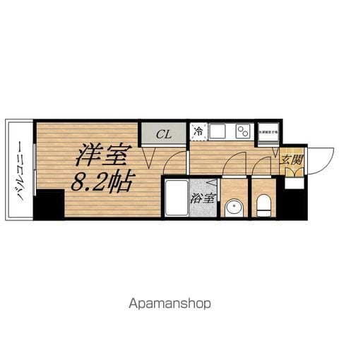 PRIME URBAN御堂筋本町の間取り写真