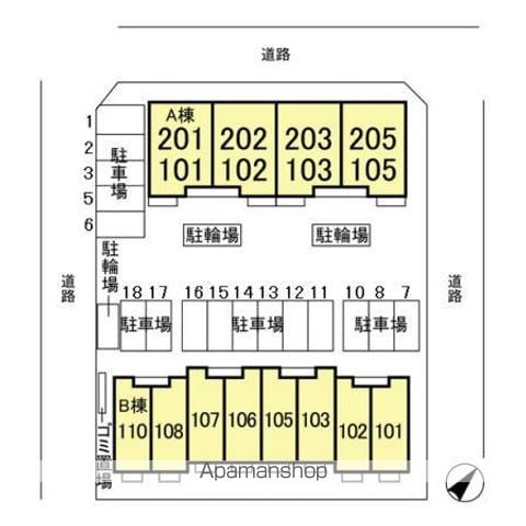 クリアシーズンズ　Ｂ 103 ｜ 千葉県流山市西平井２丁目24-の1（賃貸アパート2LDK・1階・65.11㎡） その23