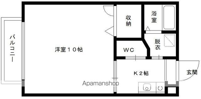 【橘倶楽部　（壱・弐・参・四・伍番館）の間取り】