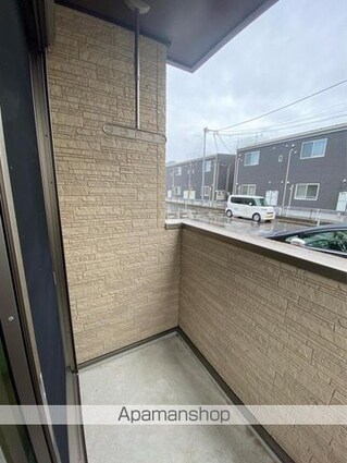 リバーサイド・三日月[2DK/46.06m2]のバルコニー