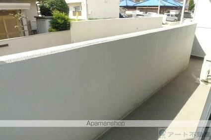 レジデンス華[2DK/40.95m2]のバルコニー