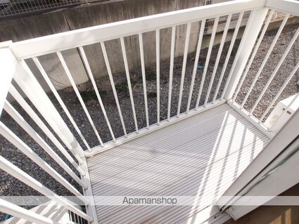 ハイムサンライズ　Ａ棟[1K/26.4m2]のバルコニー