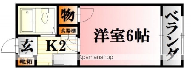 長山コーポラスの間取り写真
