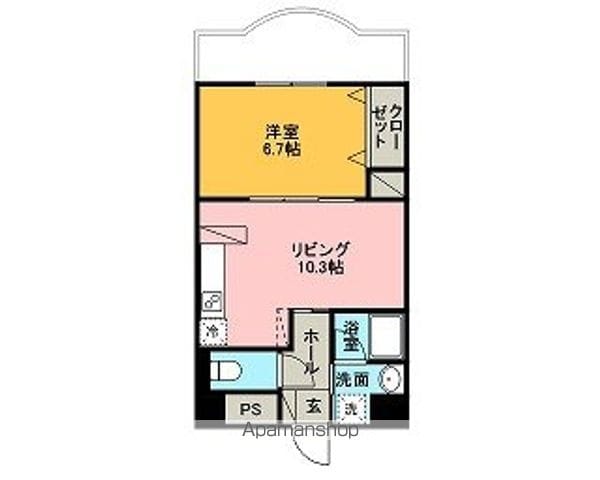 SAI宇宿の間取り写真