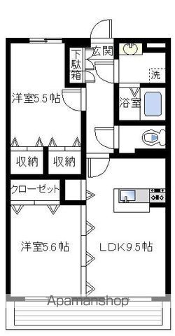 レスポワールの間取り