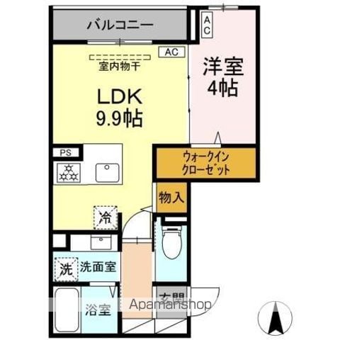 セレスティア中野上高田の間取り写真