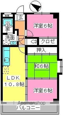 リバティー相生の間取り