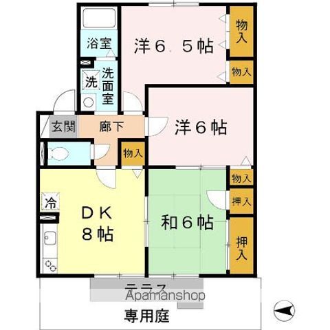 M’Sクレアールの間取り写真