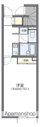 レオネクスト千代[1K/28.25m2]の間取図