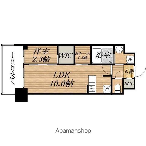 SERENITE本町東リアンの間取り写真