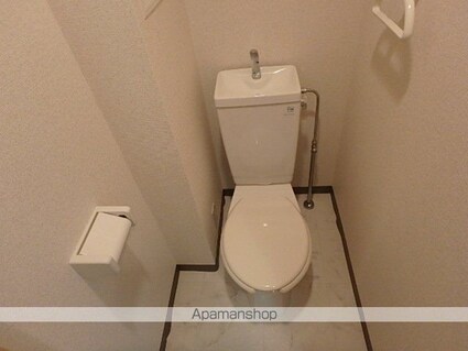 東京都文京区関口１丁目[1K/21.72m2]のトイレ