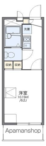レオパレス城屋の間取り写真