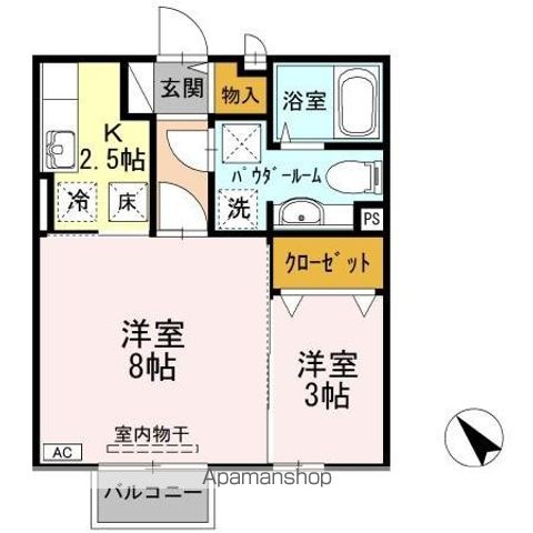 セジュール京の間取り写真