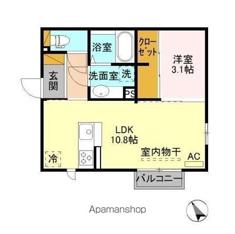 ロイヤルDの間取り写真