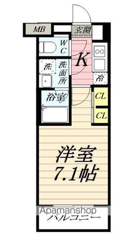 プライマル片瀬江ノ島の間取り写真