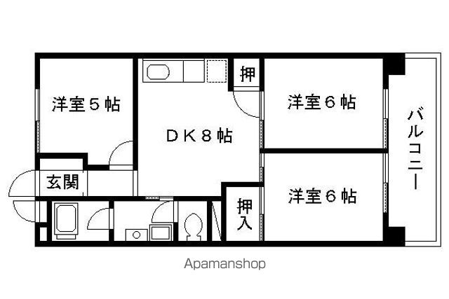 グリシーヌ京都西京極の間取り写真