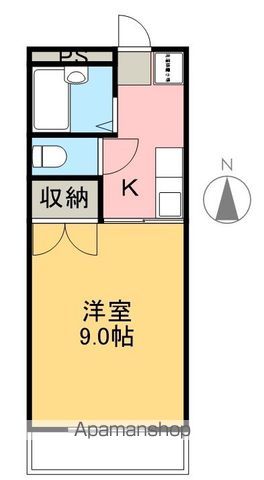 マンションアーバンの間取り写真